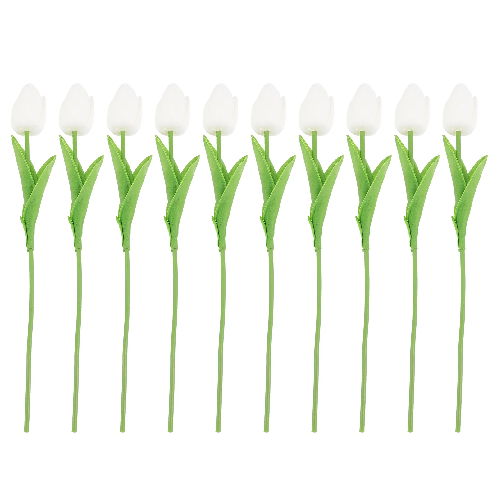 

Flower Artificial Bouquets Tulip Wedding Fake Bouquet Silk Flowers Tulips Ornament Branch Picks False Decoration Stem