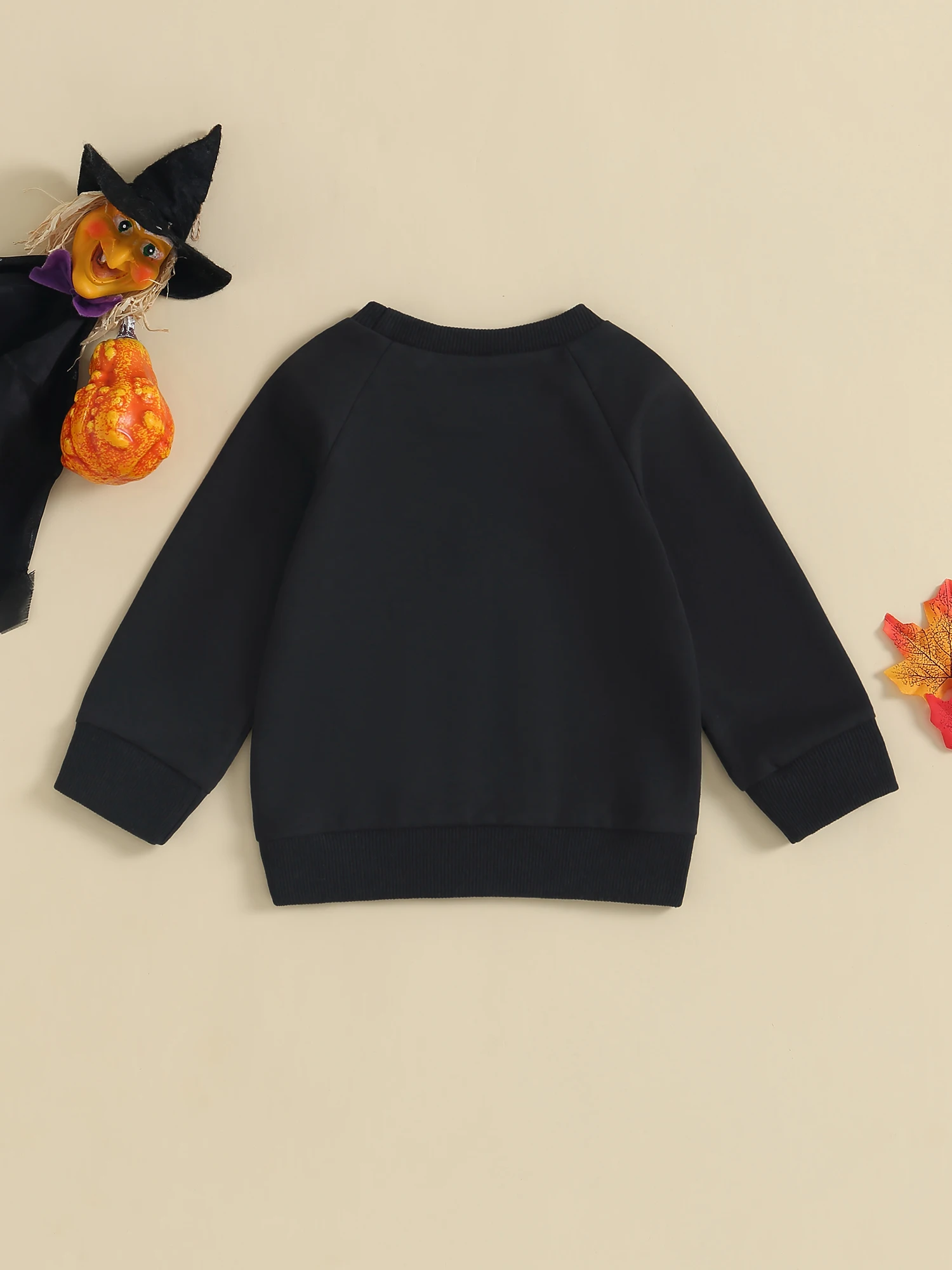 

Funny Halloween Costume for Toddler Baby Boy Girl Funny Letter Print Sweatshirt Sweater Casual Long Sleeve Shirt Cute Clothes