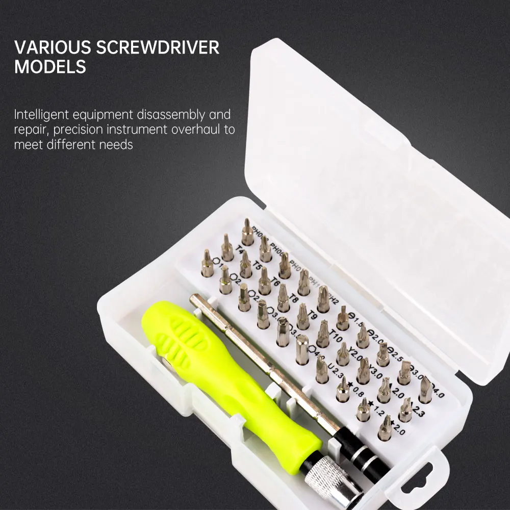 1 Набор 32 в маленький отверток мини набор магнитных отверток-содержит биты для