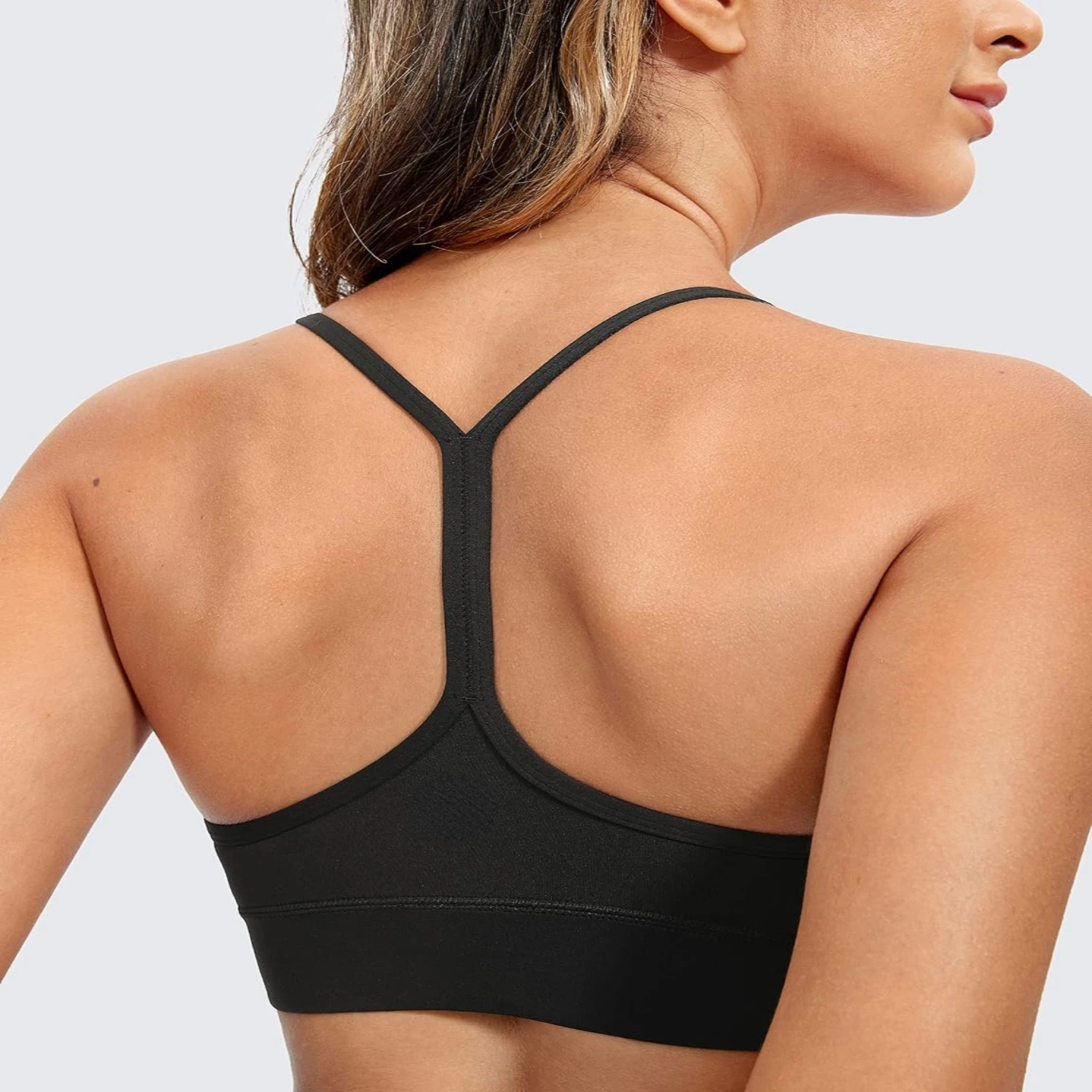 Спортивный бюстгальтер Chic Butterluxe Wireless CRZ YOGA с мягкой подкладкой и Y-образной