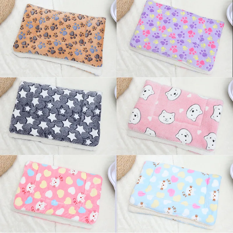 

Pet Accessories Mat Autumn And Winter Thickening Dog Cat Mat Blanket Warm Sleeping Mat Kennel Cat Litter Pet Supplies