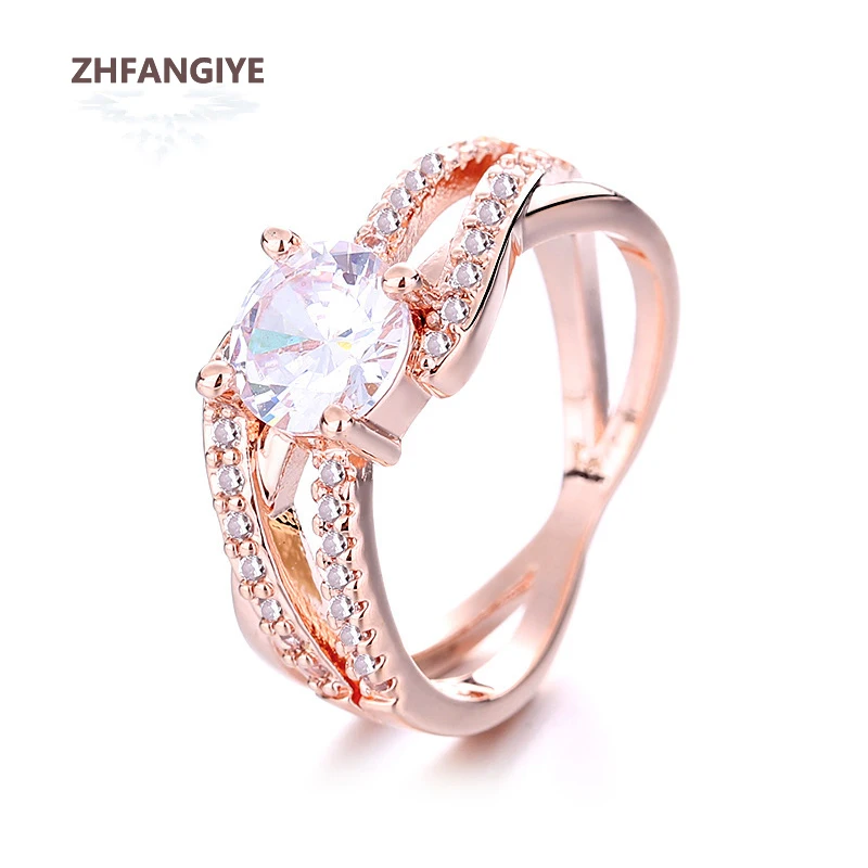 

Trendy 925 Sliver Jewelry Ring with Zircon Gemstone Finger Rings Hand Accessories for Women Wedding Promise Party Gift Wholesale
