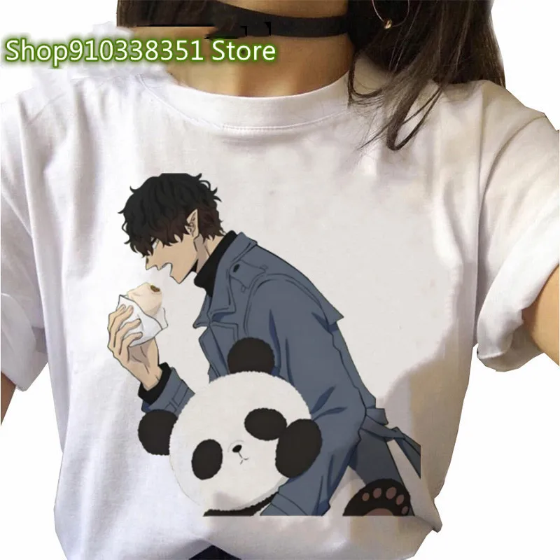 Новинка 2024 женская футболка аниме Kyuujitsu No Warumono San топ летняя модная с коротким