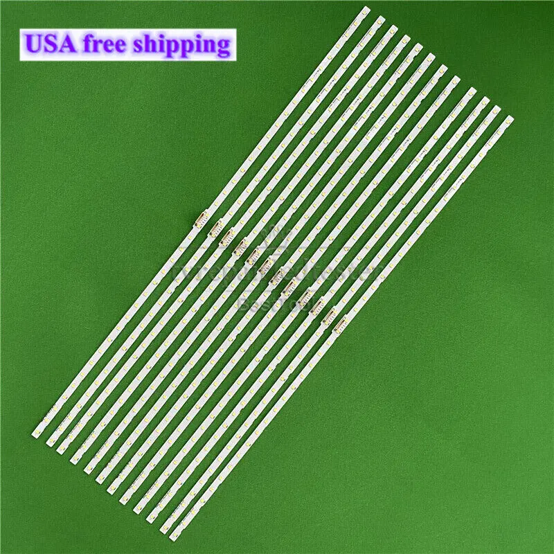 

12PCS LED Strips for Samsung UE49NU7172 UE49NU7140 UE49NU7100 NU7100_STS49081 led tv bar
