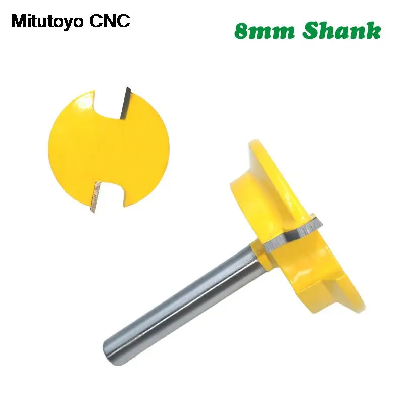 

1Pcs 8mm Straight Drawer Molding Router Bit Woodwork Drawer Lock Tenon Knife Plug Wood Milling Cutter Door Woodworking Tools