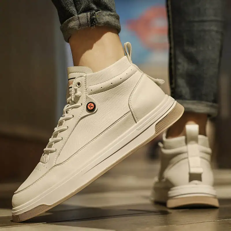 

White Sneakers For Men Zapatillas Men's Sport Shoes High Heel Mens Running Shoes Flat Sports Shoes For Men Gym Trainers Tennis