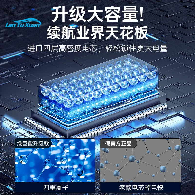

Зеленая батарея Juneng подходящий ноутбук 9343/9360/9370/9350/P54G/JD25G/L321X/L322X/XPS12/Y9N00/90V7W/PW23Y компьютер