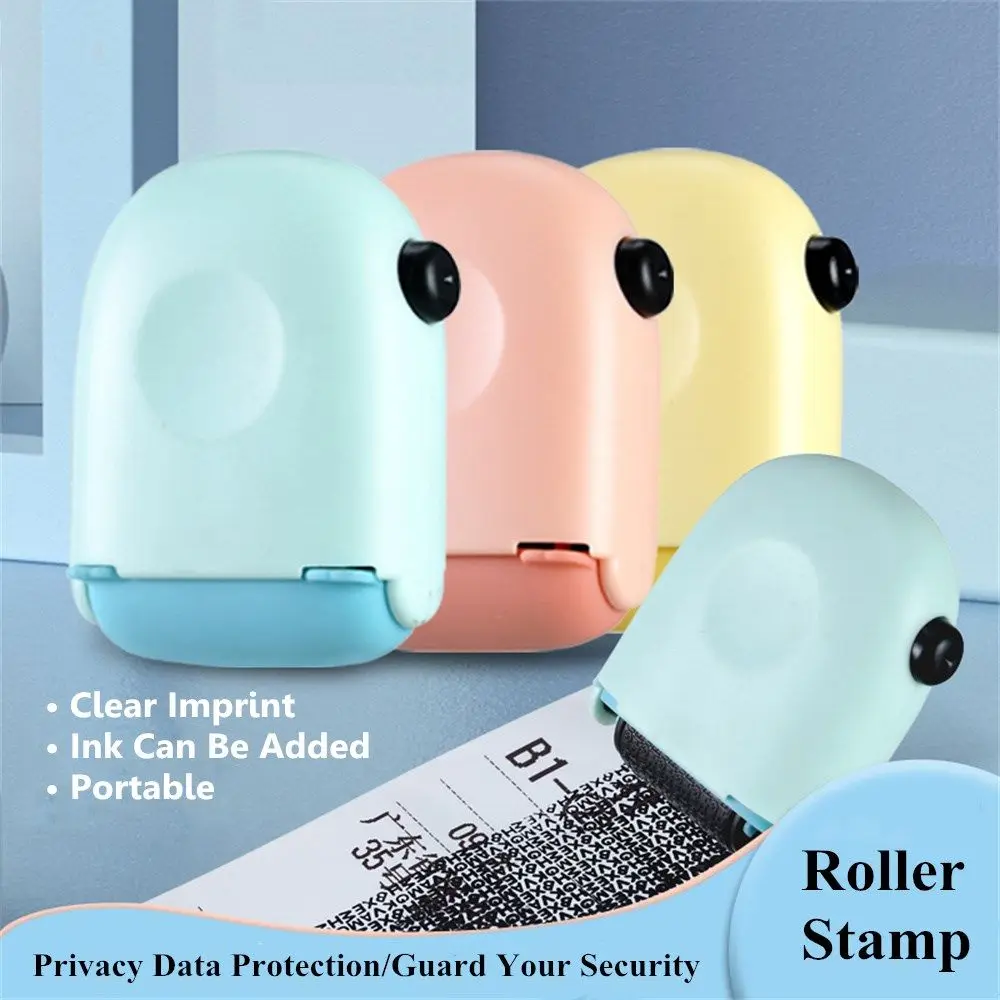 

Privacy Data Protection Guard Your Security Privacy Cover Stamp Security Roller Stamp Theft Protect Privacy Seal Roller