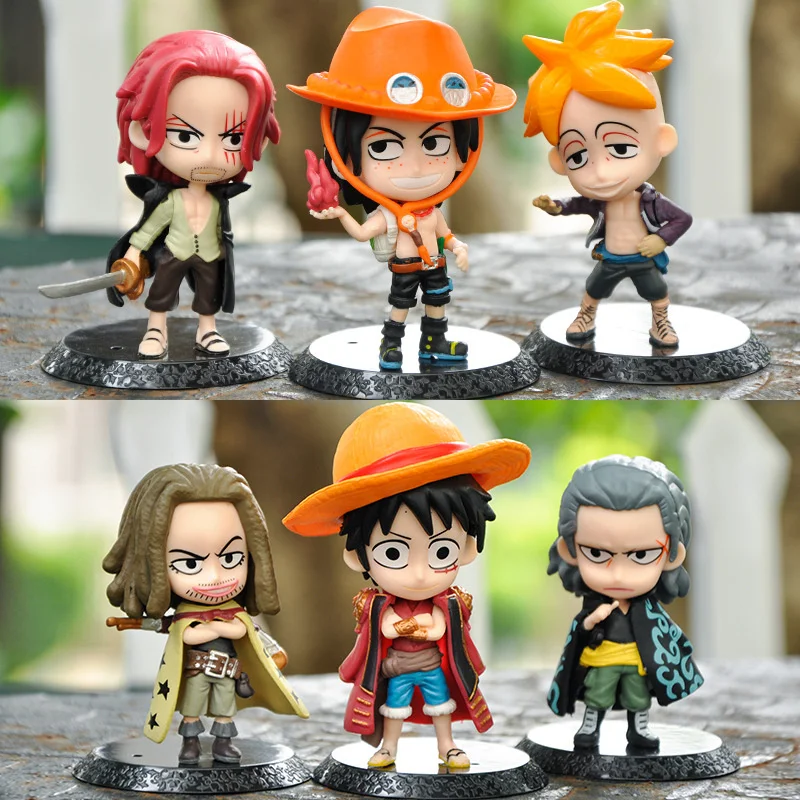 

Cartoon children's toys detachable ONE PIECE action figure model Luffy Hand do cake decoration send children's birthday gifts