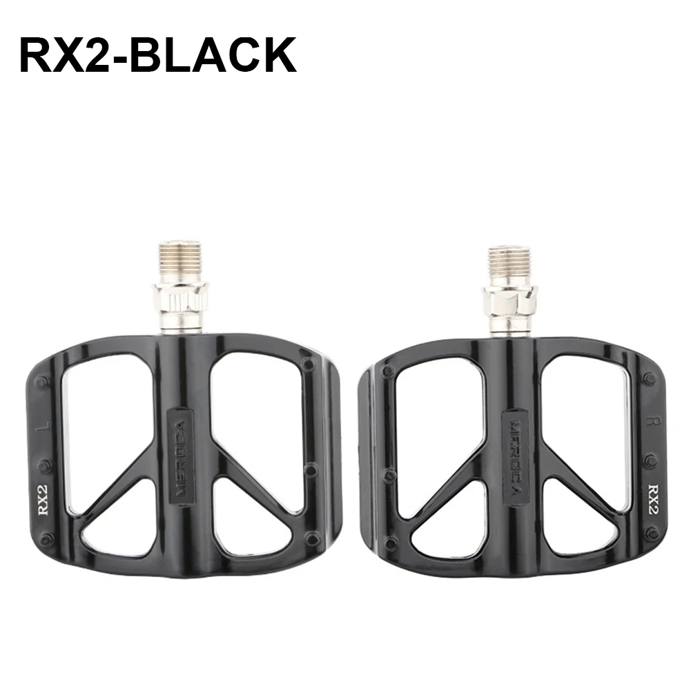 

Bike Pedal Sealed Bearings Anti-Slip Ultra-Lightweight Aluminum Flat Pedal Mountain Road Bike 9/16" Spindle Bicycle Accessories