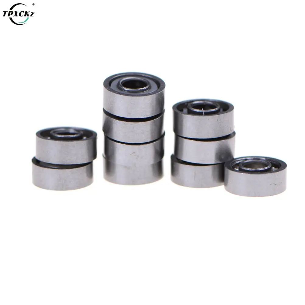 

10pcs/set Ball Bearing 3x8x3mm Open Miniature Bearings Ball Mini Hand Bearing Spinner