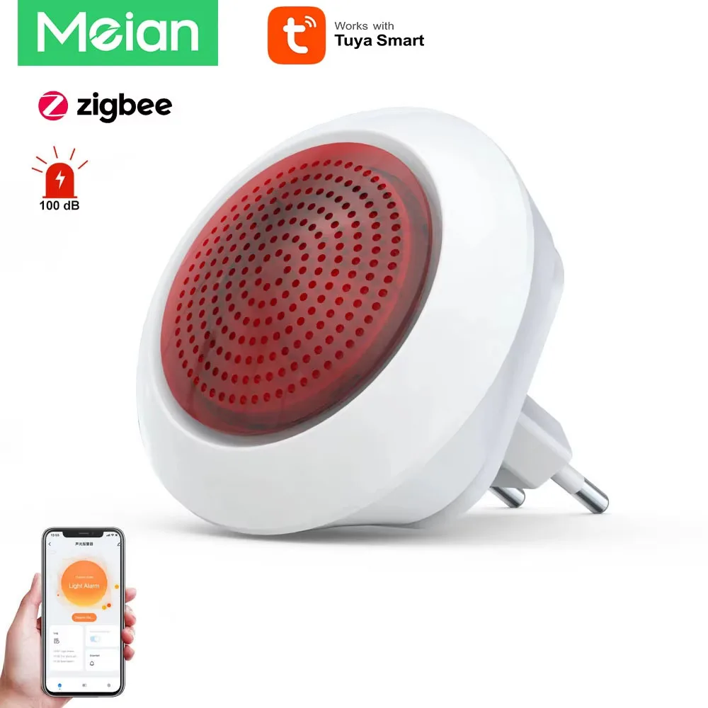 

Meian Tuya ZigBee Сирена 100 дБ