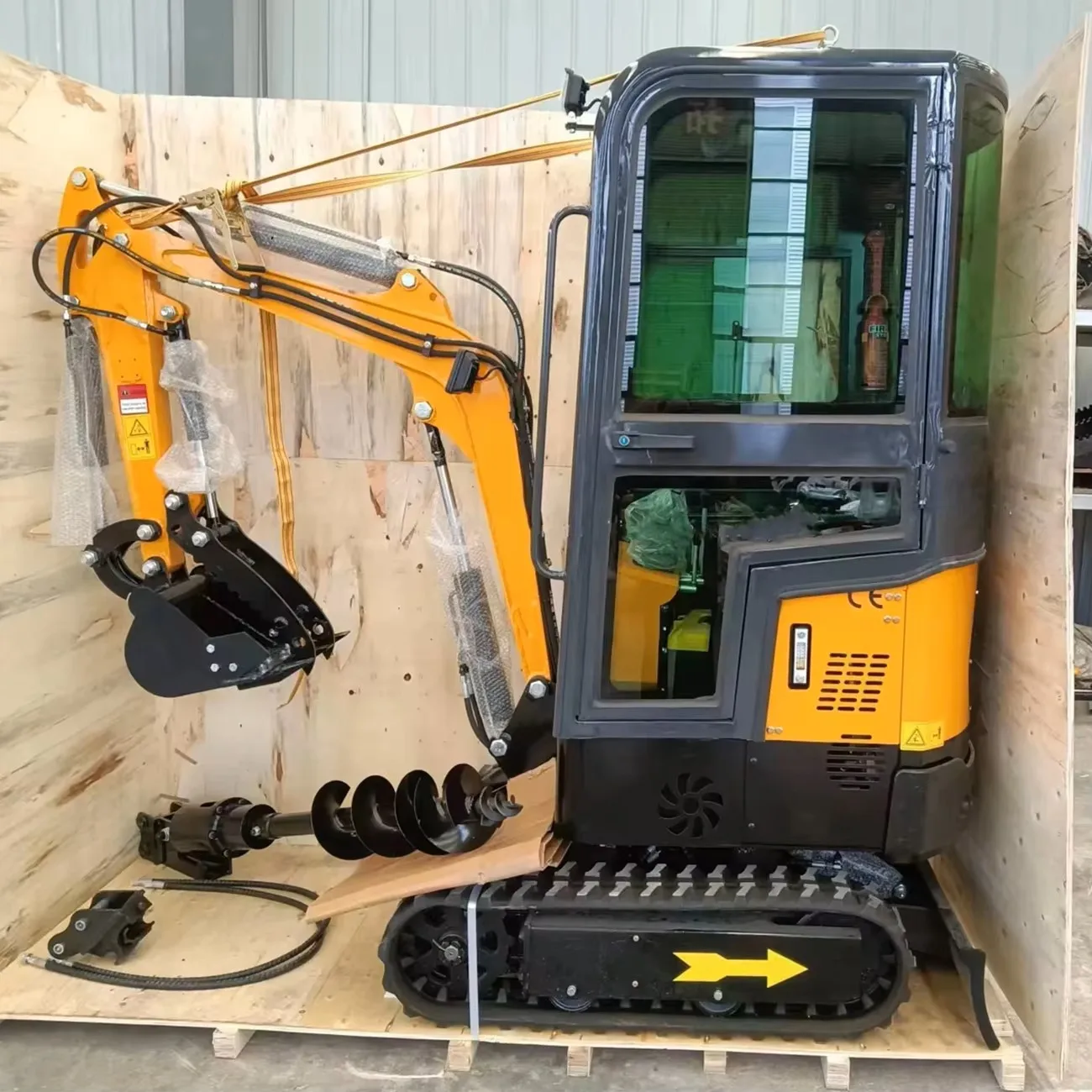 Мини-экскаватор 1 2 тонн 5 ферма новый гусеничный экскаватор китайские маленькие