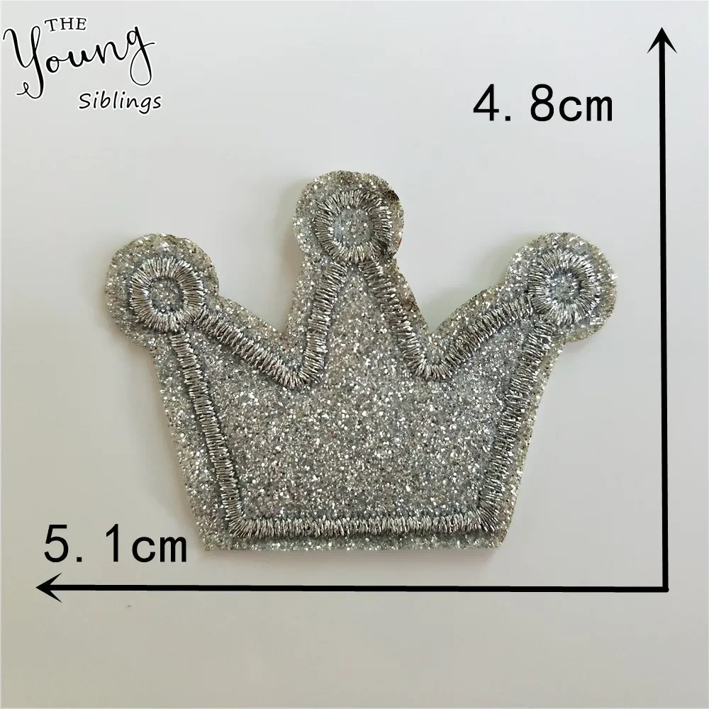 Алмазная корона Блестящий Узор стильная тканевая нашивка украшение сделай сам