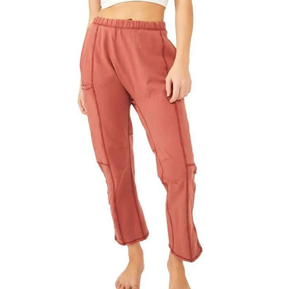 

Популярные женские брюки, мягкие зимние брюки, прямые женские утепленные бархатные брюки со снежинками, зимние спортивные брюки, защита от ...