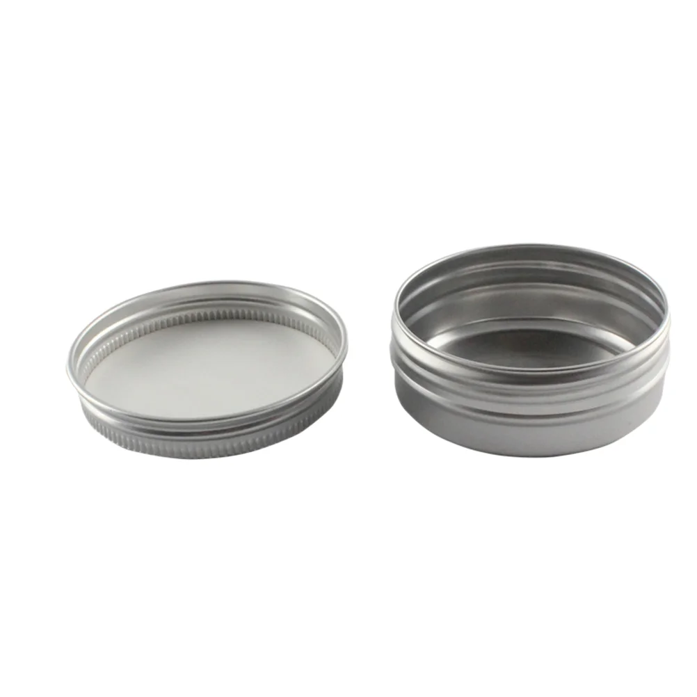 

Tin Jars Tinsaluminum Travelmetal Jar Lidscream Round Emptycontainers Cans Box Creams Bottle Storage Tinplate Tea Container Balm