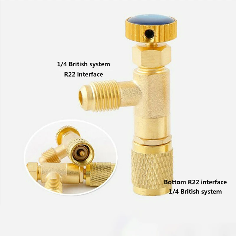 

Клапан безопасности для фреона R410A R22 1/4" DN8