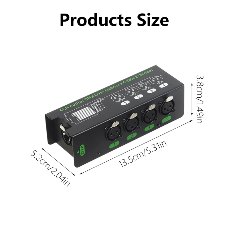 Мужской женский удлинитель сигнала через RJ45 4-канальный адаптер кабеля Ethercon для