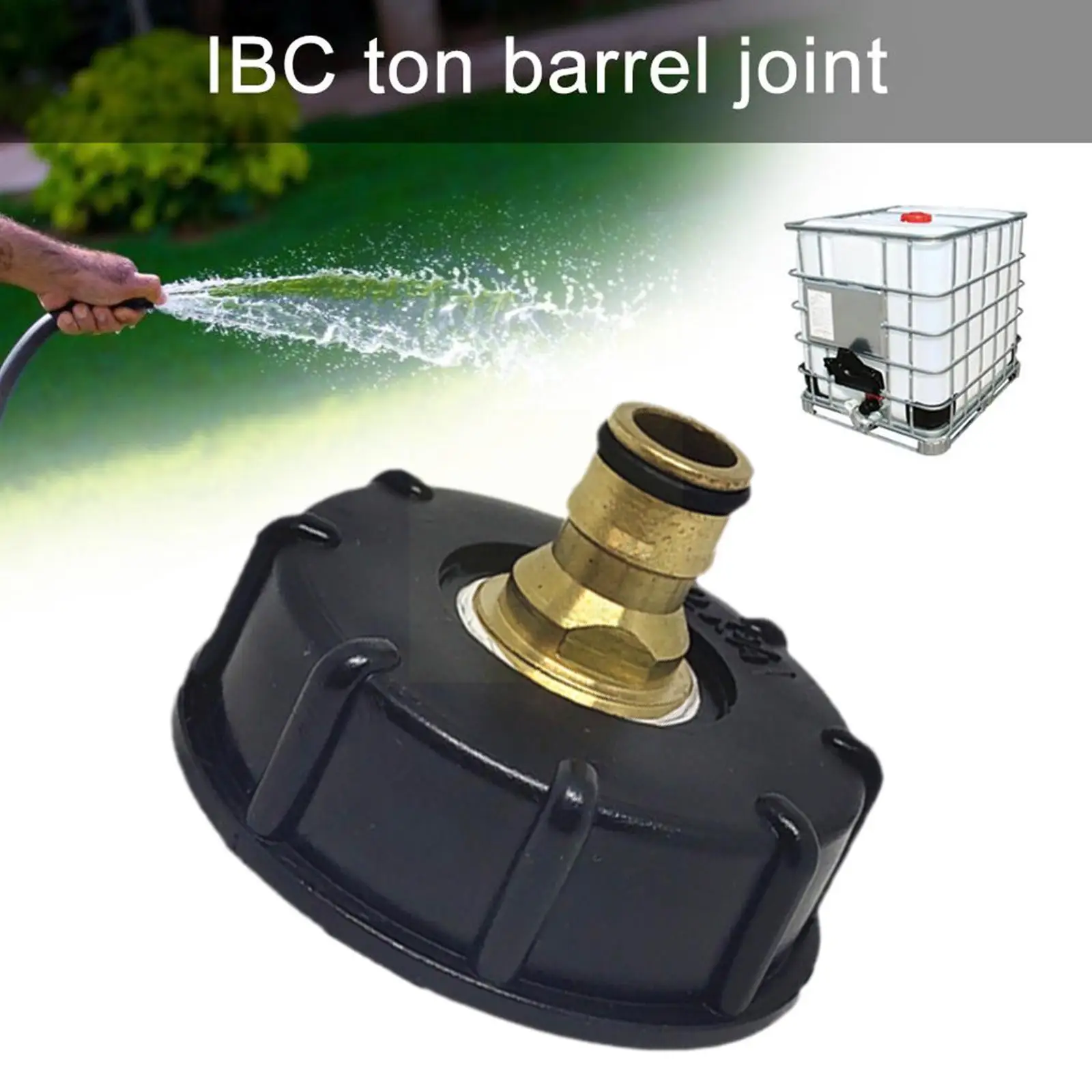 

Адаптер для шланга Ibc, резьба для садового соединителя, аксессуары, 4 точки/6 сменных точек, стандартное ведро D2g5