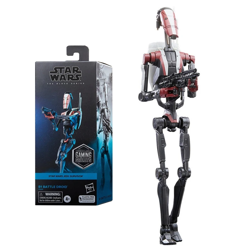 

Original Star Wars The Black Series Gaming Greats B1 Battle Droid 6-Inch Action Figure Model Collectible Toy Birthday Gift