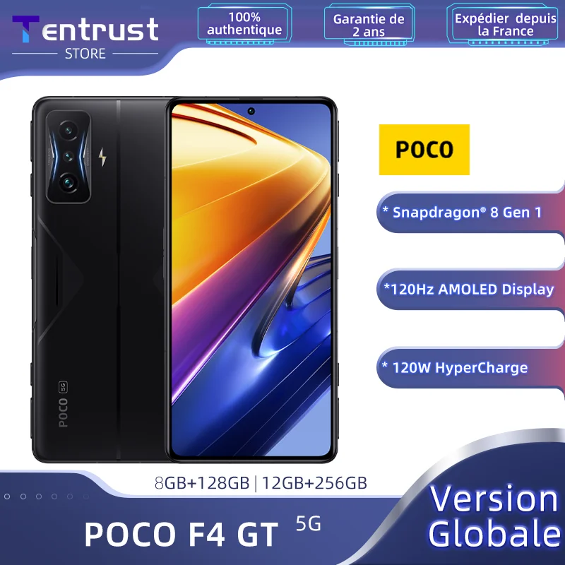 Cena Wersja Globalna POCO F4 GT 5G Smartphone Snapdragon 8 Gen 1 Octa Core 120Hz AMOLED DotDisplay Pop-up Wyzwala 120W Hyper ładowania Tanie Wersja Globalna POCO F4 GT 5G Smartphone Snapdragon 8 Gen 1 Octa Core 120Hz AMOLED DotDisplay Pop-up Wyzwala 120W Hyper ładowania