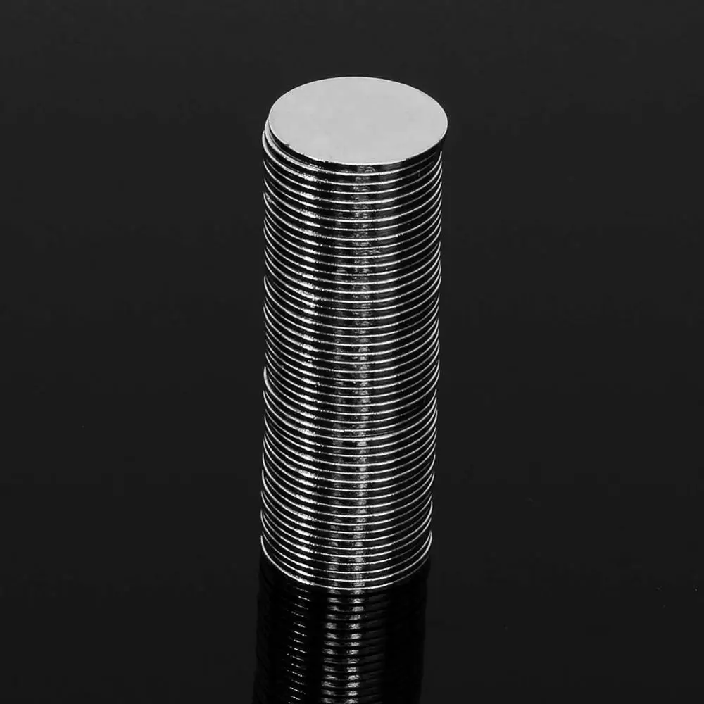 

Round Disc Block 50Pcs Magnets Magnet Strong Round Neodymium Magnet Neodymium Magnets 15x1mm N50 Super Disc Blocks Rare Earth Ne