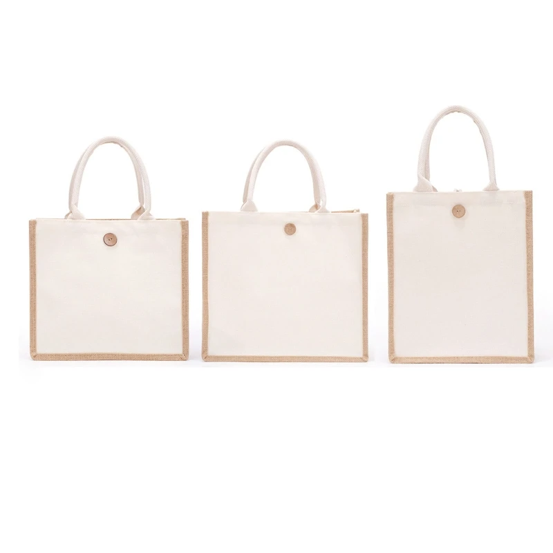 

Сумка для покупок 63HC, сумка для магазина из мешковины с рукояткой 18 см, товары для супермаркетов