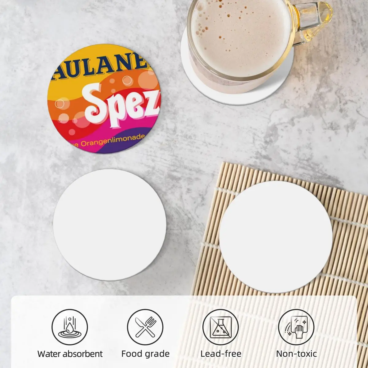 Керамические подставки PaulanerSpezi (набор из 4) креативная тарелка чашка для чая милые