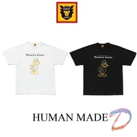 human made 22ss fun print bamboo cotton t shirt for men women oversized