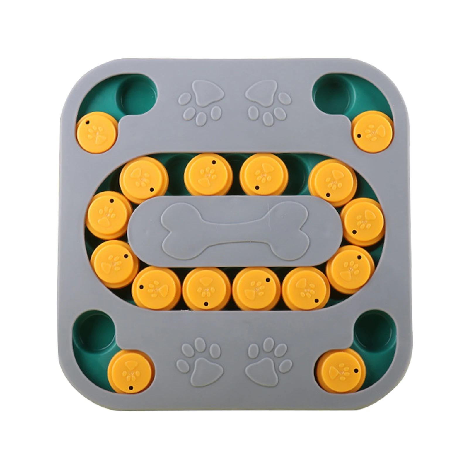 

Interactive Dog Puzzle Toy Puppy Slow Feeder Treat Dispenser Interactive Dog Toy Slow Feeder For IQ Training Treat Dispensing