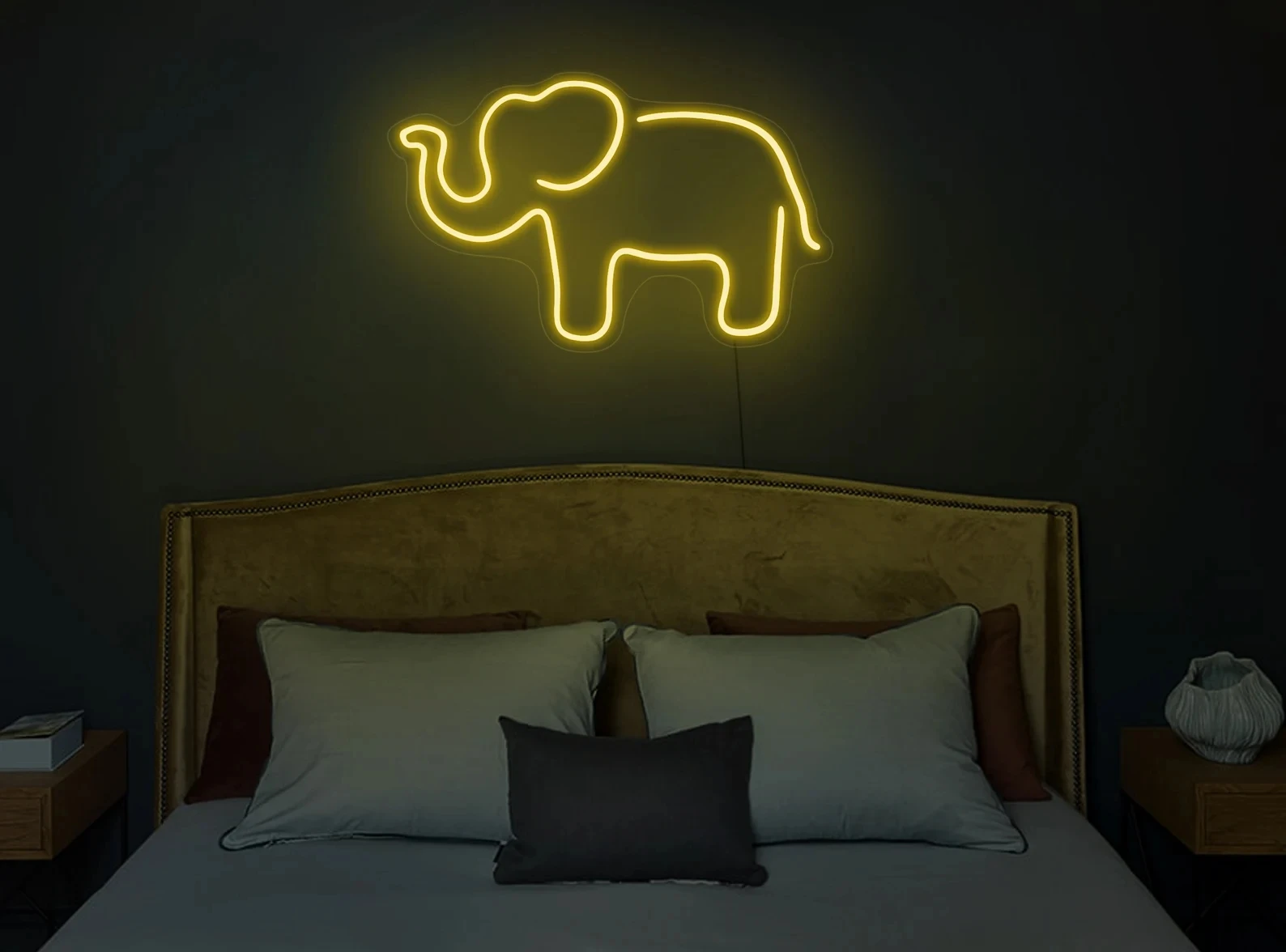 Neon elephant