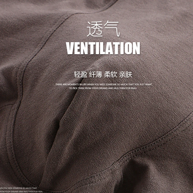 Mens Boxer Shorts Personalized Print Mens Underwear Boxers Cotton Multicolor Panties Summer Breathable Underpants 2023 New 3PCS