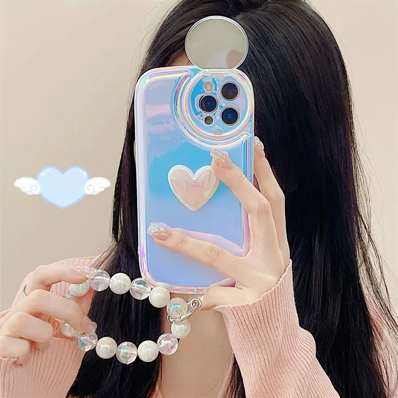 

Зеркальный флип-чехол для iPhone 14 13 12 11 Pro Max 14pro 14Pro