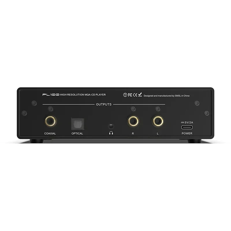 Фото SMSL PL100 CD-плеер с декодером CS43131, настольный, оптический, коаксиальный, выход для наушников 3,5 мм, с пультом ДУ №2