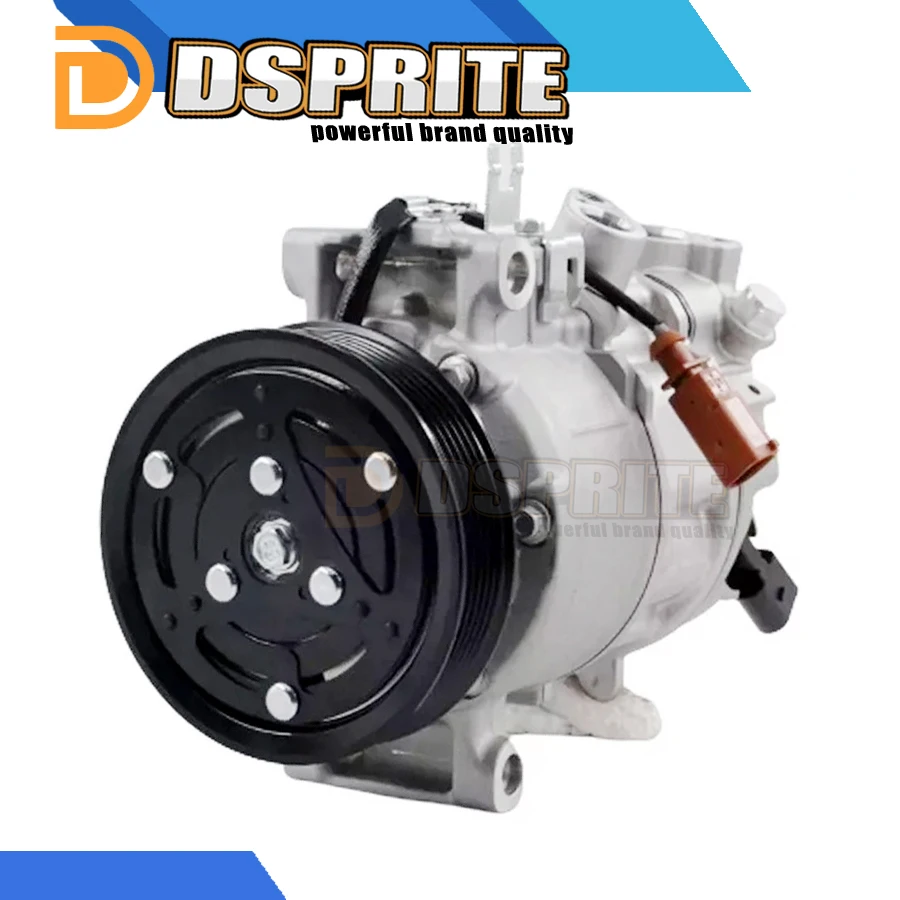 Фото Компрессор кондиционера для Audi A4 8K2 8K5 8KH B8 2.0 TDI 8T0816803F 447280-7031 4472807032 4G0260805AB 4G0260805AC 8T0260805F №1