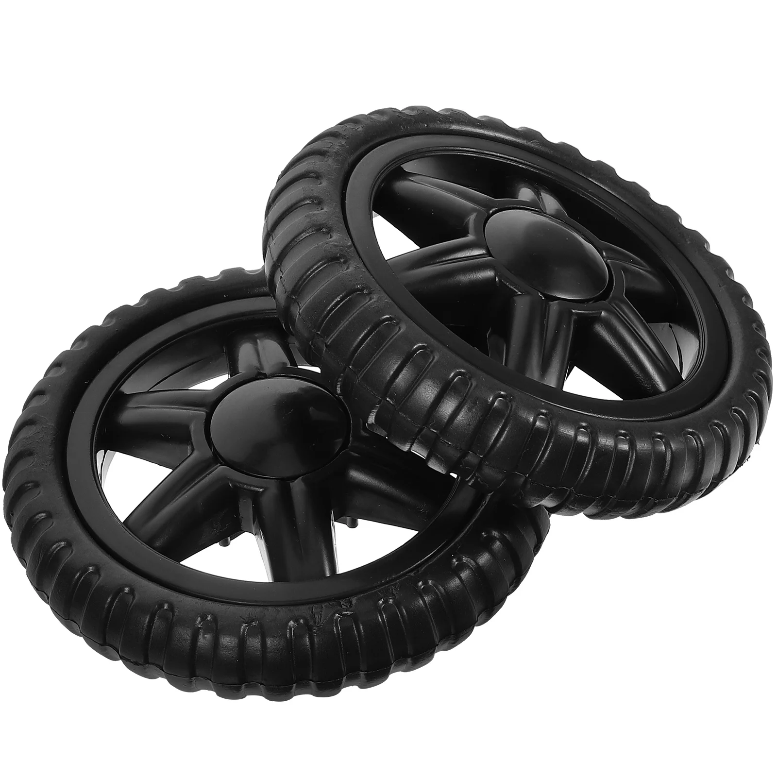 

2Pcs Metal Trolley Wheels Heavy Duty Caster Wheels Small Trolley Wheels Shopping Cart Supplies