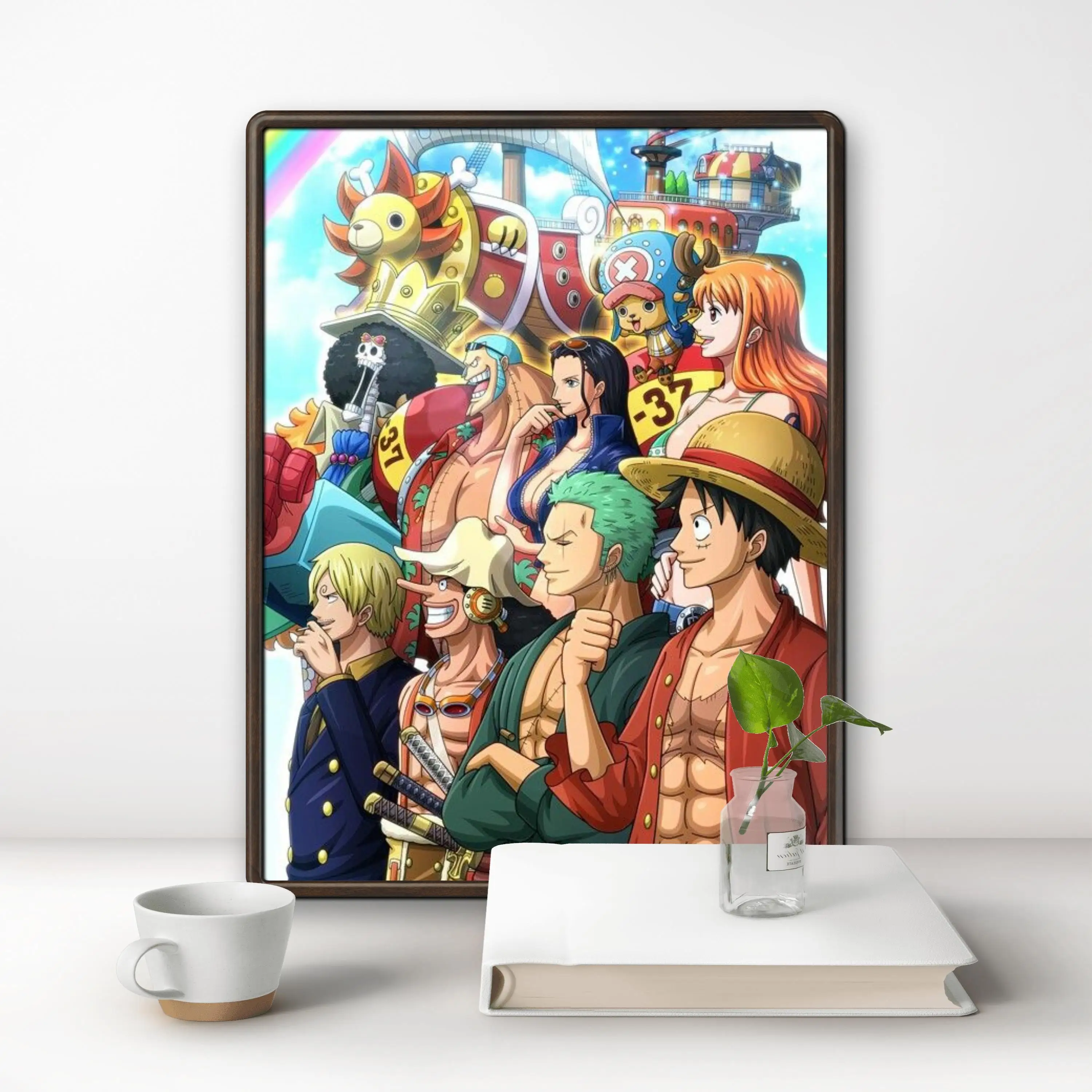 Полноценная алмазная живопись Kidsland вышивка крестиком Луффи 5D Сделайте свой