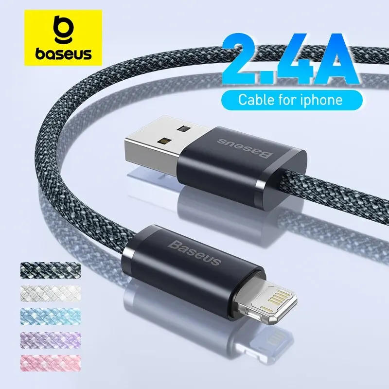 USB-кабель Baseus для iPhone 13 12 11 Pro Max XR XS 8 7 6s 5 Plus ...