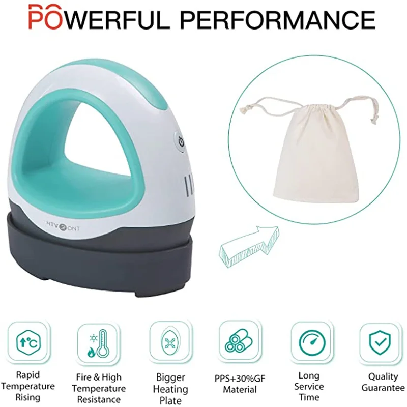 HTVRONT портативный мини-термопресс для самостоятельной сборки легкое нагревание