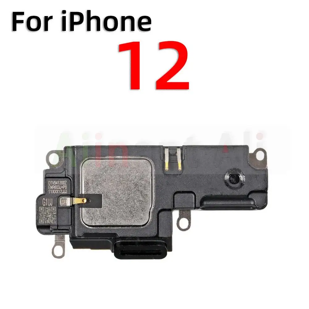 Оригинальный нижний громкоговоритель для iPhone X XR Xs 11 12 Pro Max мини-динамик телефона