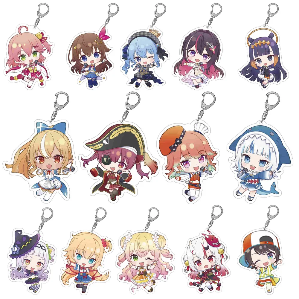 Шарм аниме магазин Hololive вокальная серия виртуальный YouTuber SUPER EXPO 2024New акриловый