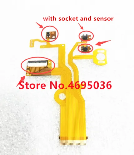 

NEW Lens Main Flex With Socket Cable For Panasonic DMC- ZS20 TZ30 ZS30 TZ40 ZS19 TZ27 ZS25 TZ31 ZS35 ZS45 Camera Repair Part