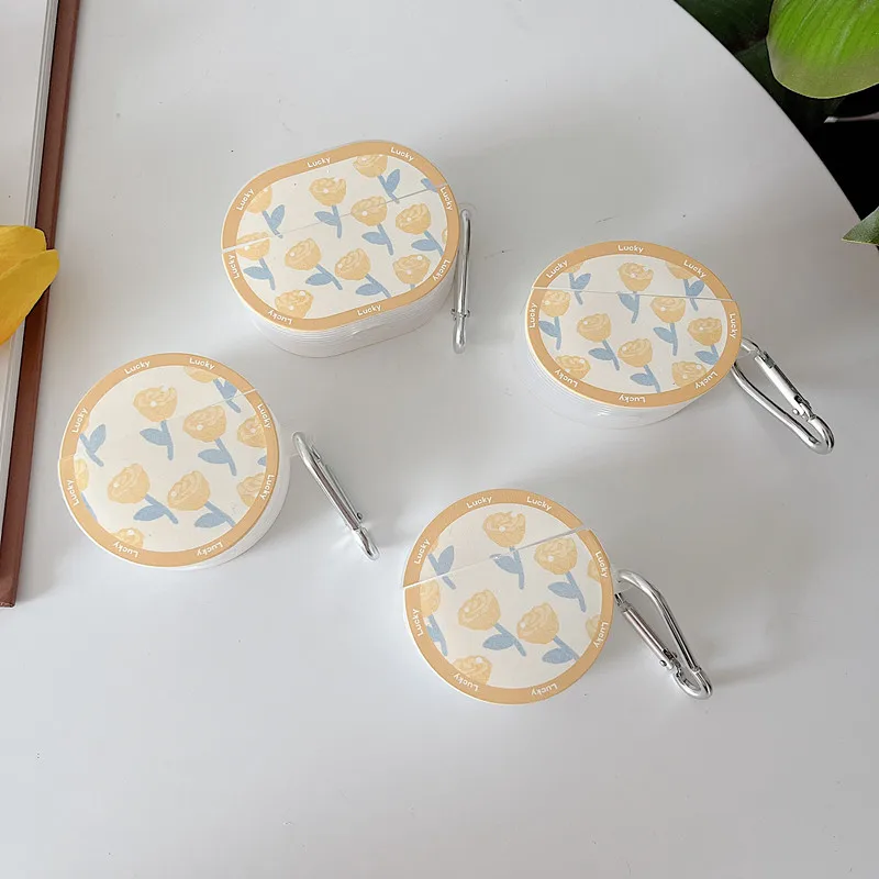 

3D милый мультяшный чехол для наушников с цветами для Huawei Freebuds Pro 3 4i 4 4E, чехол, аксессуары, мягкий чехол для FreeBuds 3 4i 4 4E pro