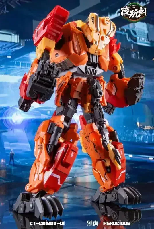Фото Горячая Распродажа, модель CANG-TOYS 22 см ABS Predaking Fierce Tiger Titan, коллекционная версия CT-01, игрушка для мальчика №5