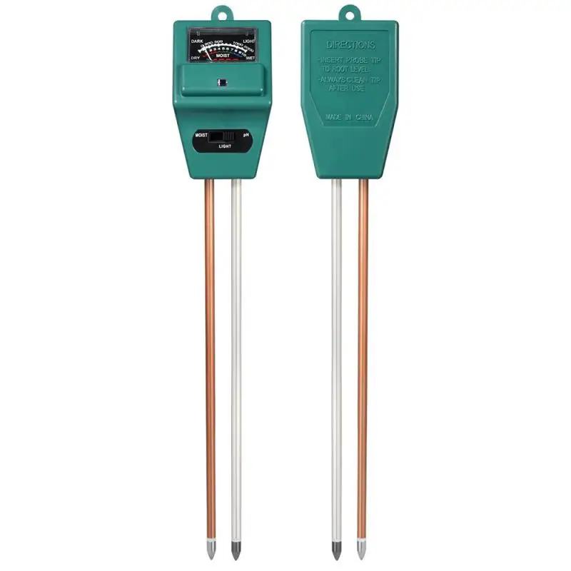 

Soil Moisture Tester Digital 3 In1 Sunlight Plant Flower Acidity Temperature Measure Garden Analy Weather Station Test