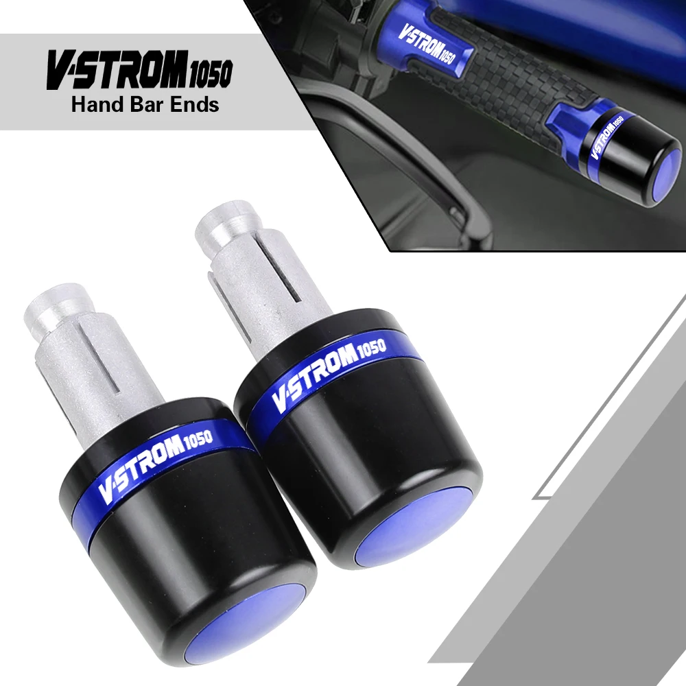 

Motorcycles Accessories 22mm For Suzuki VSTROM1050 VSTROM 1050 2019 2020 2021 7/8" CNC Aluminum Handlebar Hand Grips Rubber Grip