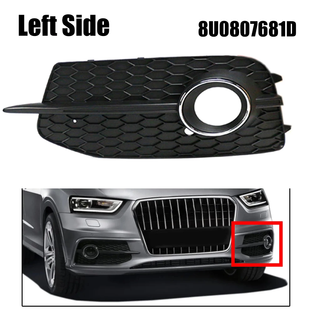 

Передний бампер автомобиля, решетка противотуманных фар, крышка для Audi Q3 S Line 2012 2013 2014 8U 0807681 Д 8У 0807682 Д