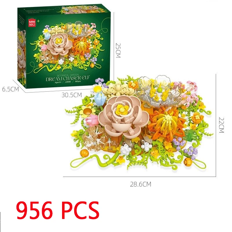 Креативная серия строительных блоков Disney с напримерными цветами идеально