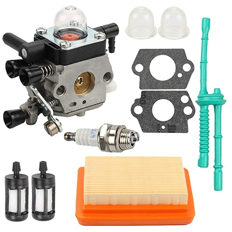 

MM55 Carburetor Kit Replacement Accessories For MM55 MM55C Tiller String Trimmer Parts Replace 4601-120-0600 C1Q-S202 C1Q-S202A