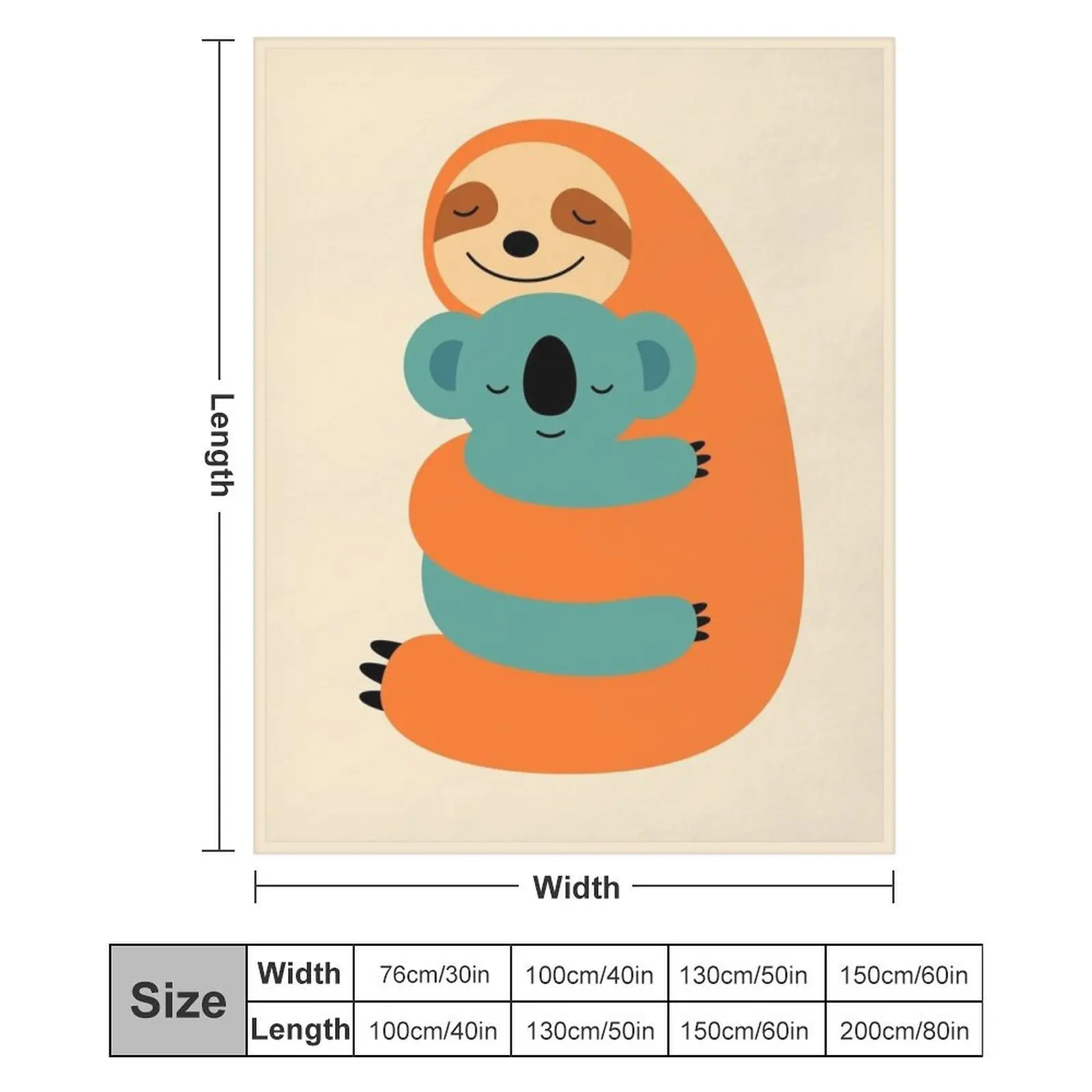 Плед Stick Together диванное аниме декоративные утяжеленные одеяла